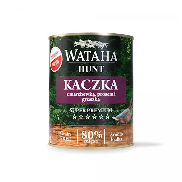 WATAHA ADULT KACZKA Z PROSEM 800G