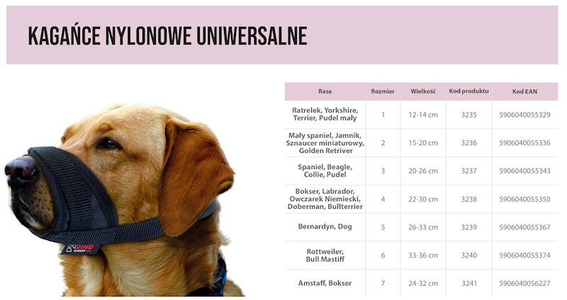 KAGANIEC NYLONOWY 1 UNIWERSALNY (12-14cm) 