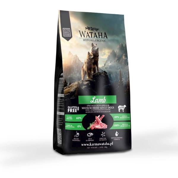 WATAHA HYPOAL. KARMA SUCHA D. RASY JAG. Z RYŻ. 2kg