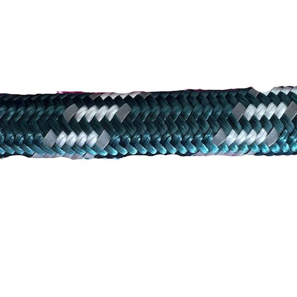 SMYCZ SZNUREK SKLADANA 14mm/200cm 1 ZIELONO/SZARA