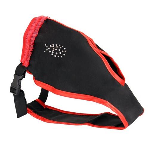MAJTKI NA CIECZKĘ 2 OZDOBNE CZARNE (36-42cm)