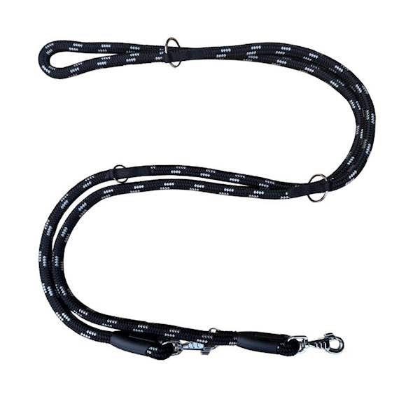 SMYCZ SZNUREK SKLADANA 14mm/300cm CZARNO/SREBRNA