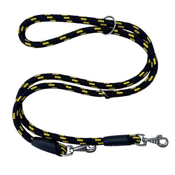 SMYCZ SZNUREK SKŁADANA 10mm/200cm CZARNO/ŻÓŁTA