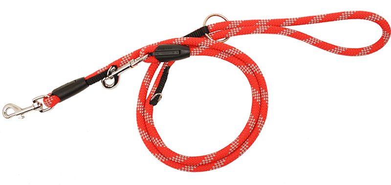 SMYCZ SZNUREK SKŁADANA 10mm/200cm CZERWONO/SREBRNA