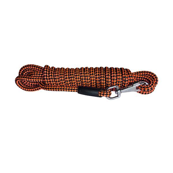 LINKA SZNUREK 5m/12mm POMARAŃCZOWO/CZARNA ROMB