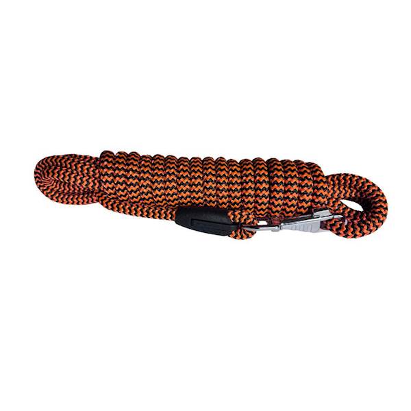 LINKA SZNUREK 5m/12mm POMARAŃCZOWO/CZARNA ZYGZAK