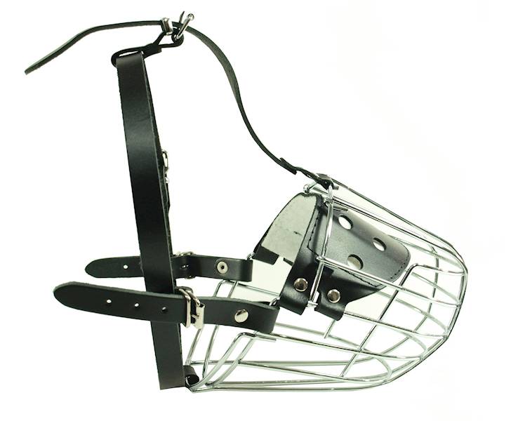 KAGANIEC METALOWY 7A ROTWEILER DUŻY, CZARNY