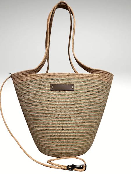 TORBA ZE SZNURKA BAWEŁNIANEGO MIX