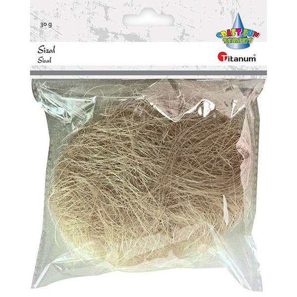 Sizal Titanum biały 30g