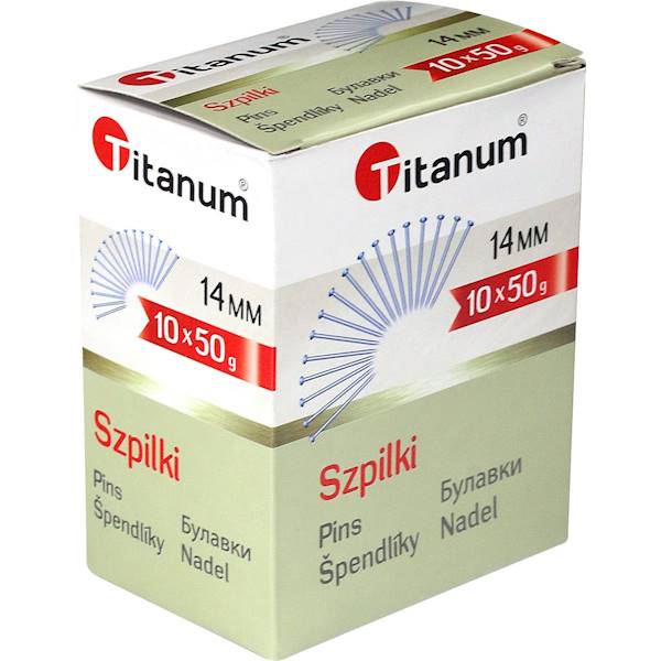 Szpilki Titanum 14 mm 50g