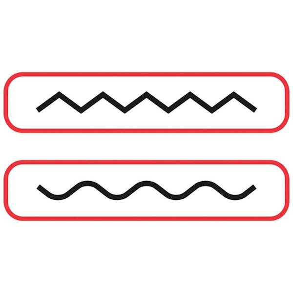 Nożyczki dekoracyjne Titanum z wymiennym ostrzem