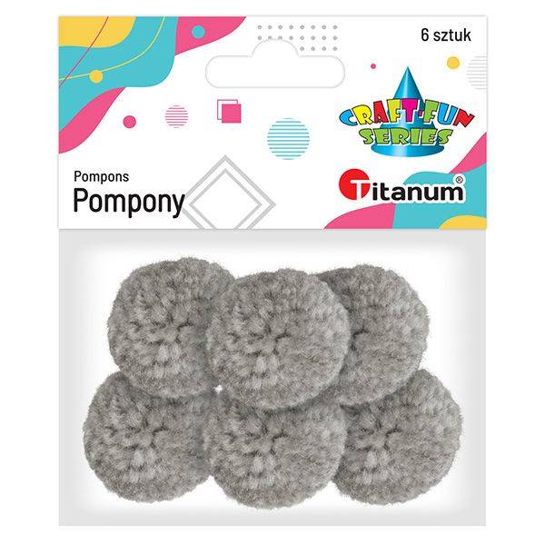 Pompony szary jasny (412949)