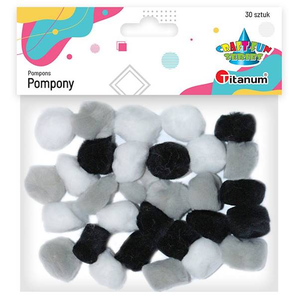 Pompony mix 30 szt. (283068)