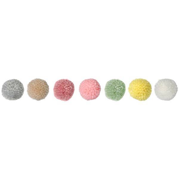 Pompony pastelowe mix (412939)
