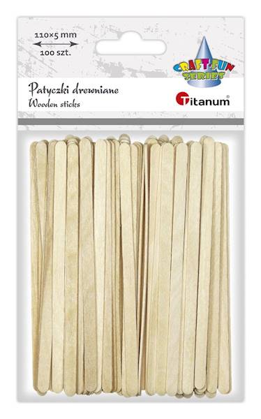 Ozdoba drewniana - Patyczki naturalne (462534)