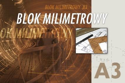 Blok milimetrowy A 3