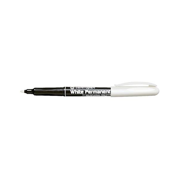 Marker permamentny Centropen biały