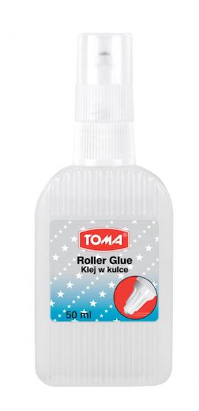 Klej w płynie z kulką 50 ml TOMA Roller Glue