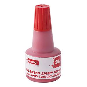 Tusz d.rect olejowy czerwony 30ml