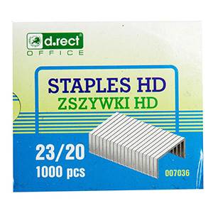 Zszywki d.rect hd 23/20 a'1000