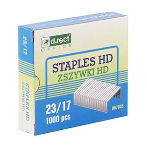 Zszywki d.rect hd 23/17 a'1000