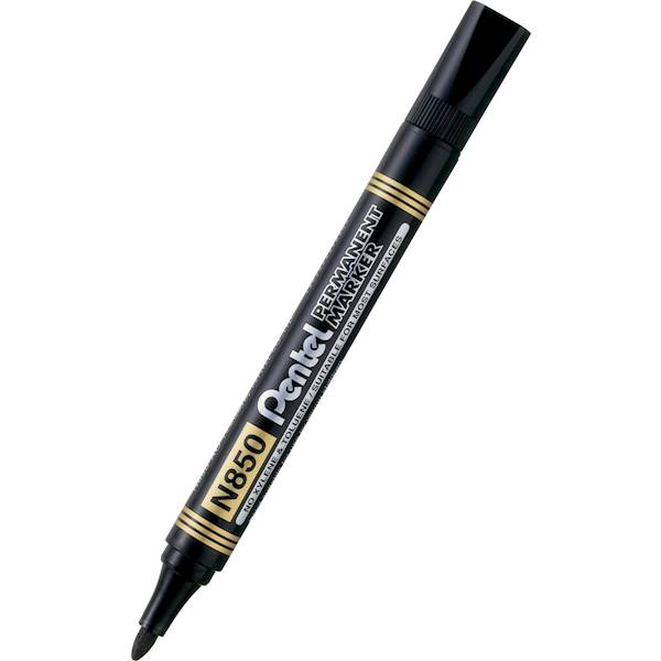 Marker permanentny Pentel czarny N850