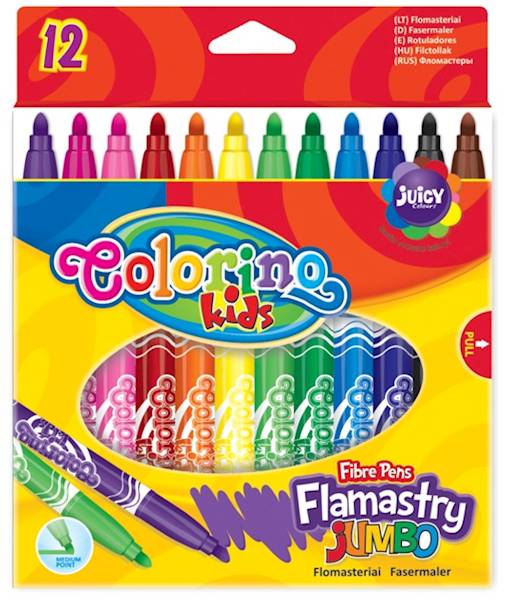 Pisaki Jumbo Markers 12k Colorino
