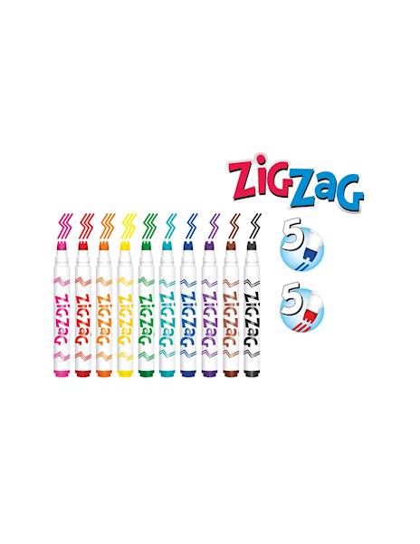 Pisaki Zig Zag Colorino 10 kol
