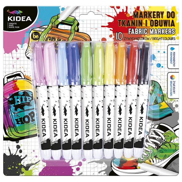 Marker do obuwia i tkanin Pentel NM10 czarny