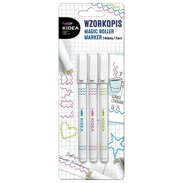 Marker wzorkopis Kidea 3 kolory