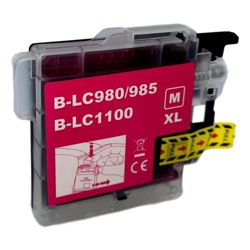 Cartridge INK Brother LC 1100 980 985 Magenta BULK