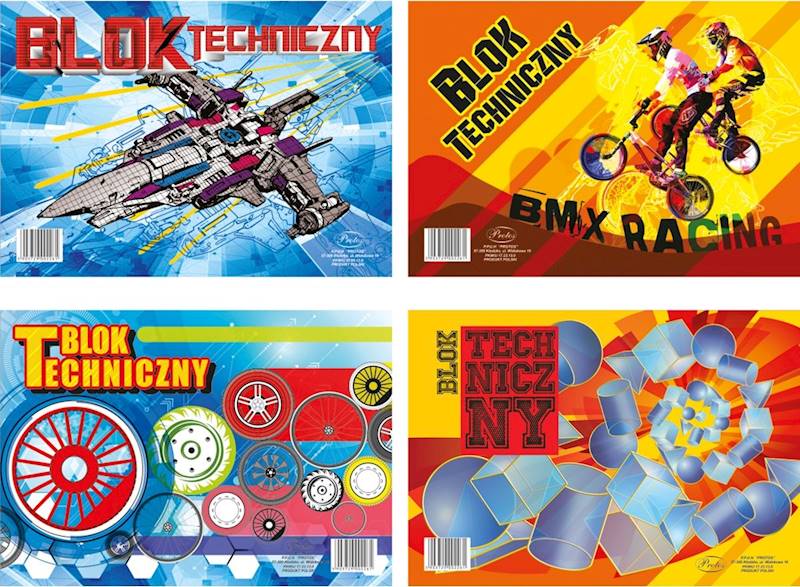 Blok techniczny A4 Protos