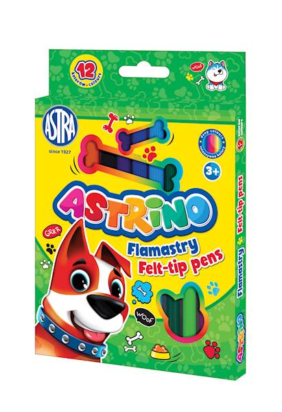Flamastry Astrino 12 kolorów