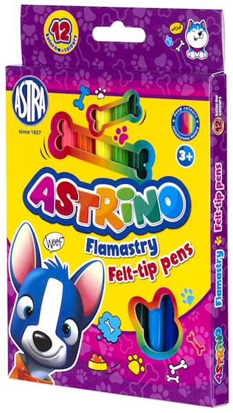 Flamastry Astrino 12 kolorów