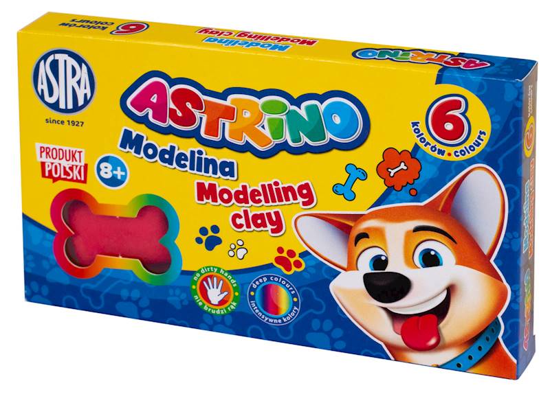 Modelina Astrino 6 kolorów