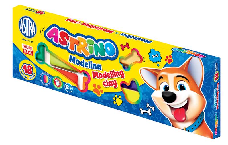 Modelina Astrino 18 kolorów