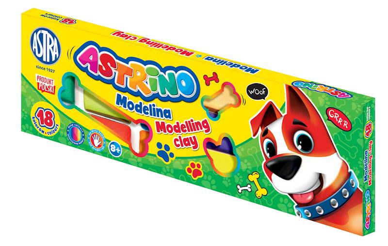 Modelina Astrino 18 kolorów