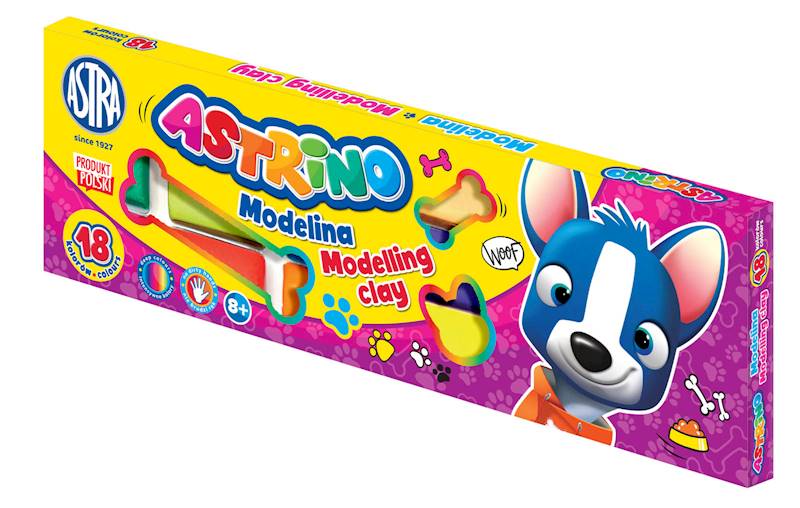 Modelina Astrino 18 kolorów