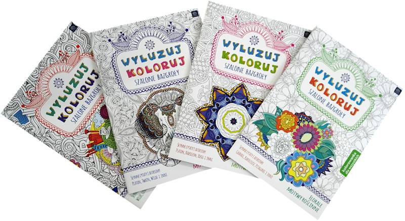 Kolorowanka dla wszystkich „Wyluzuj, koloruj”