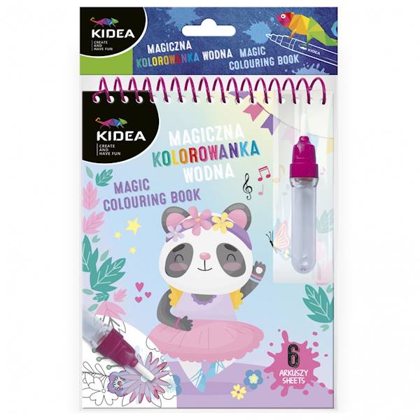 Magiczna kolorowanka wodna Kidea Balet