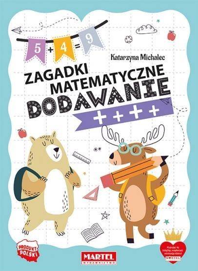 Książeczka zagadki matematyczne: Dodawanie