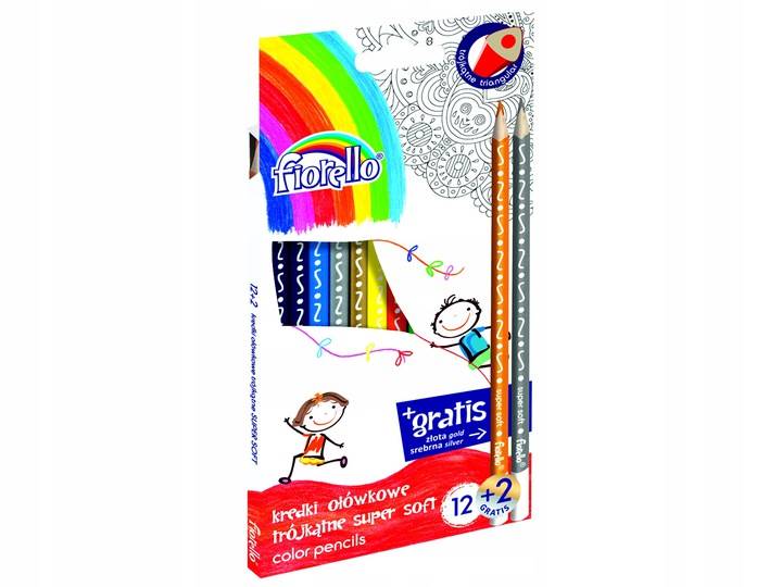 Kredki ołówkowe Fiorello 12k