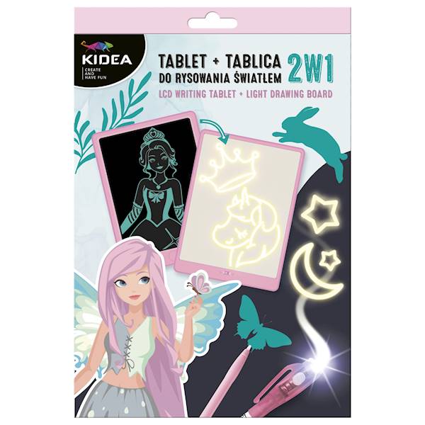 Tablet i tablica do rysowania światłem Kidea