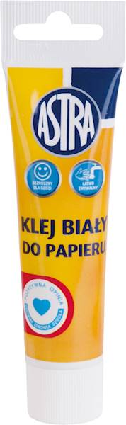 Klej w tubie do papieru Astra 45 ml