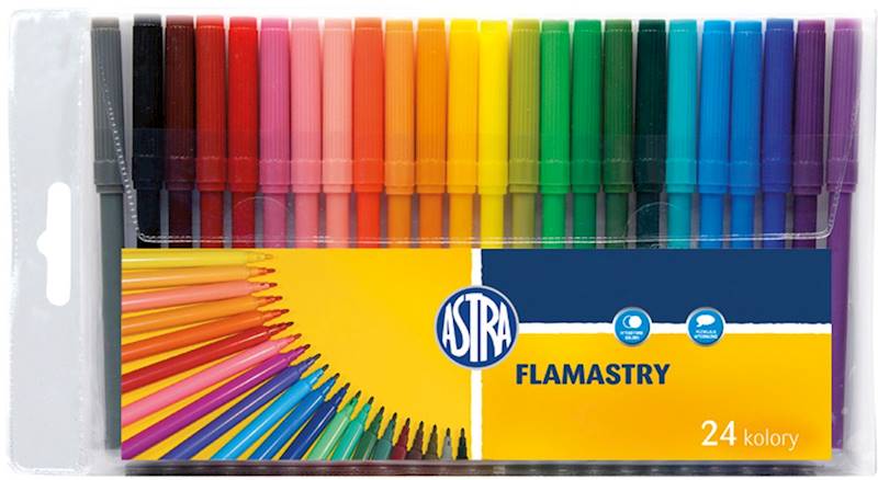 Flamastry ASTRA 24 kolory