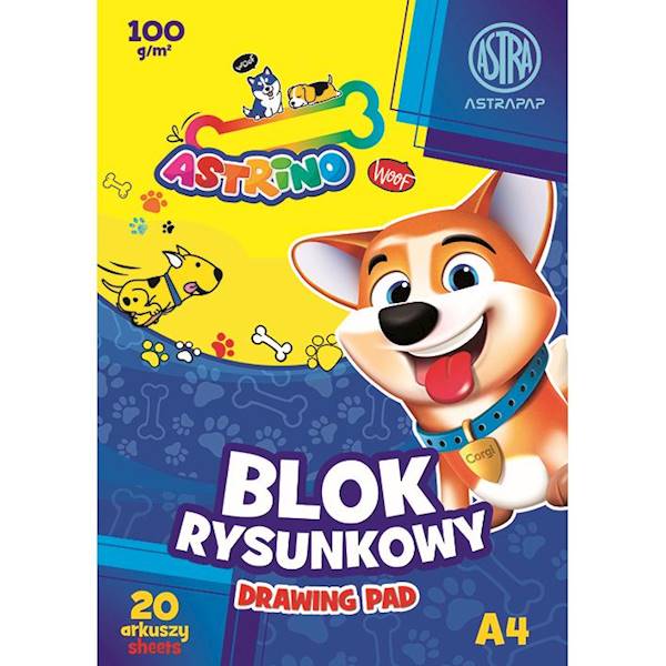 Blok rysunkowy A4/20 Astra