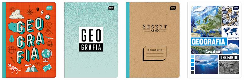 Zeszyt A5/60 Interdruk kratka Geografia