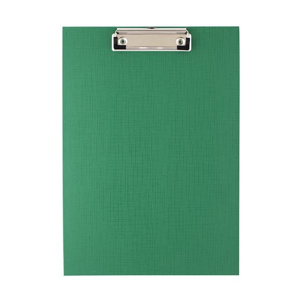 Deska A4 PVC z klipem zielona D.RECT