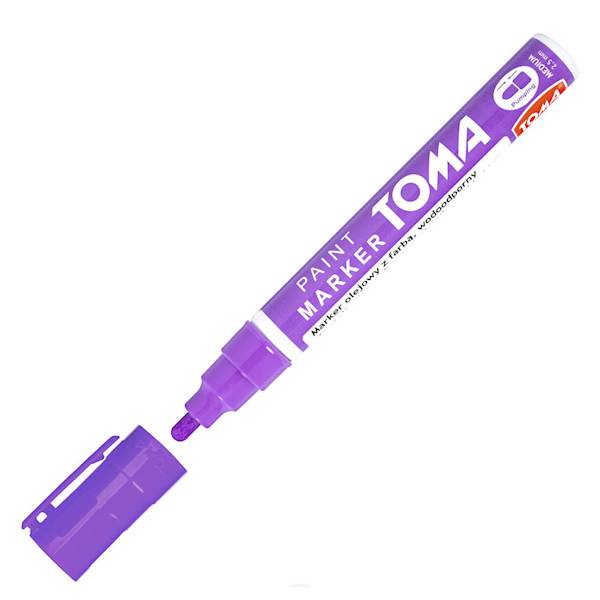 Marker olejowy TOMA TO-440 fioletowy