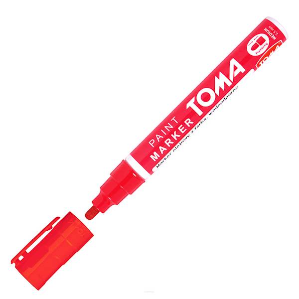 Marker olejowy TOMA TO-440 czerwony